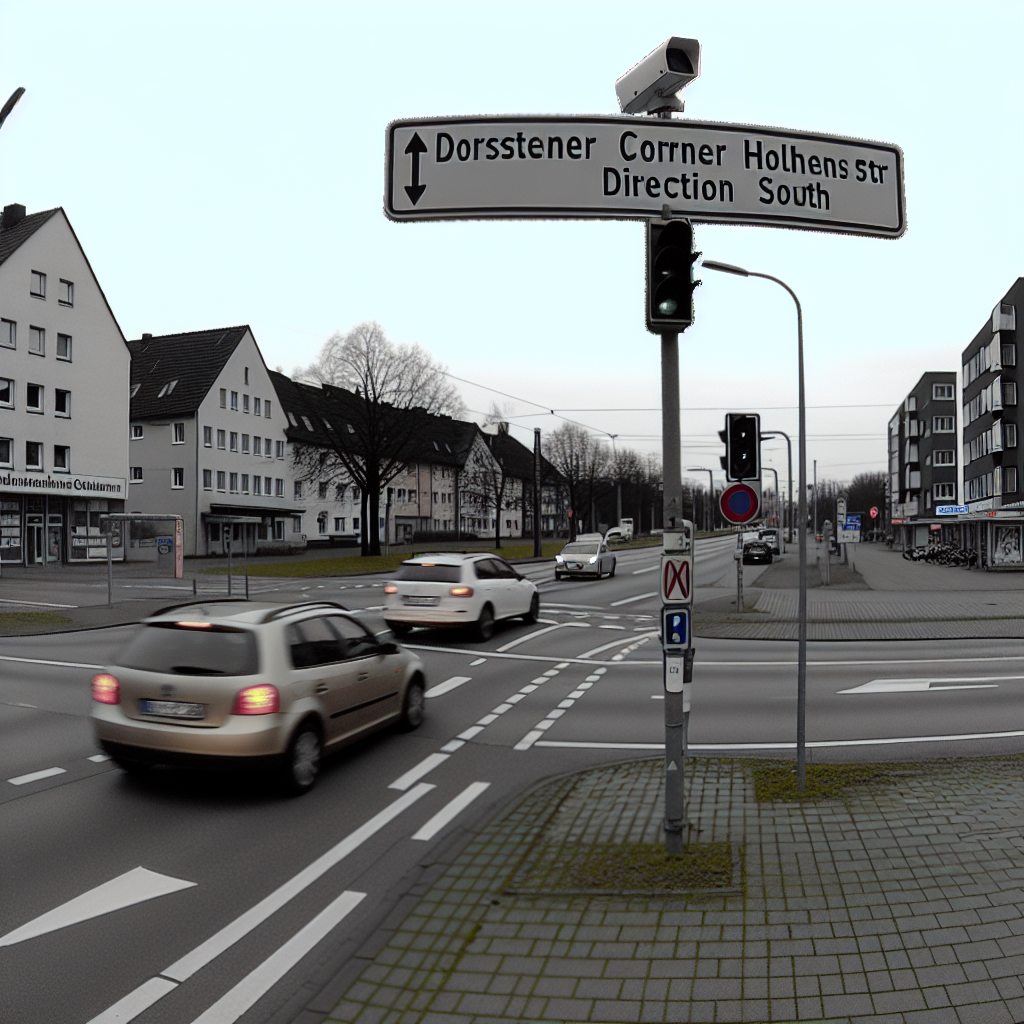 Messstelle Oberhausen, Dorstener Str. Ecke Holtener Str. FR Süd