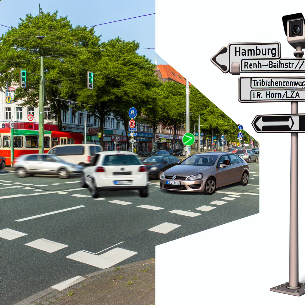 Messstelle Hamburg, Rennbahnstr/Tribünenweg i.R. Horn/LZA