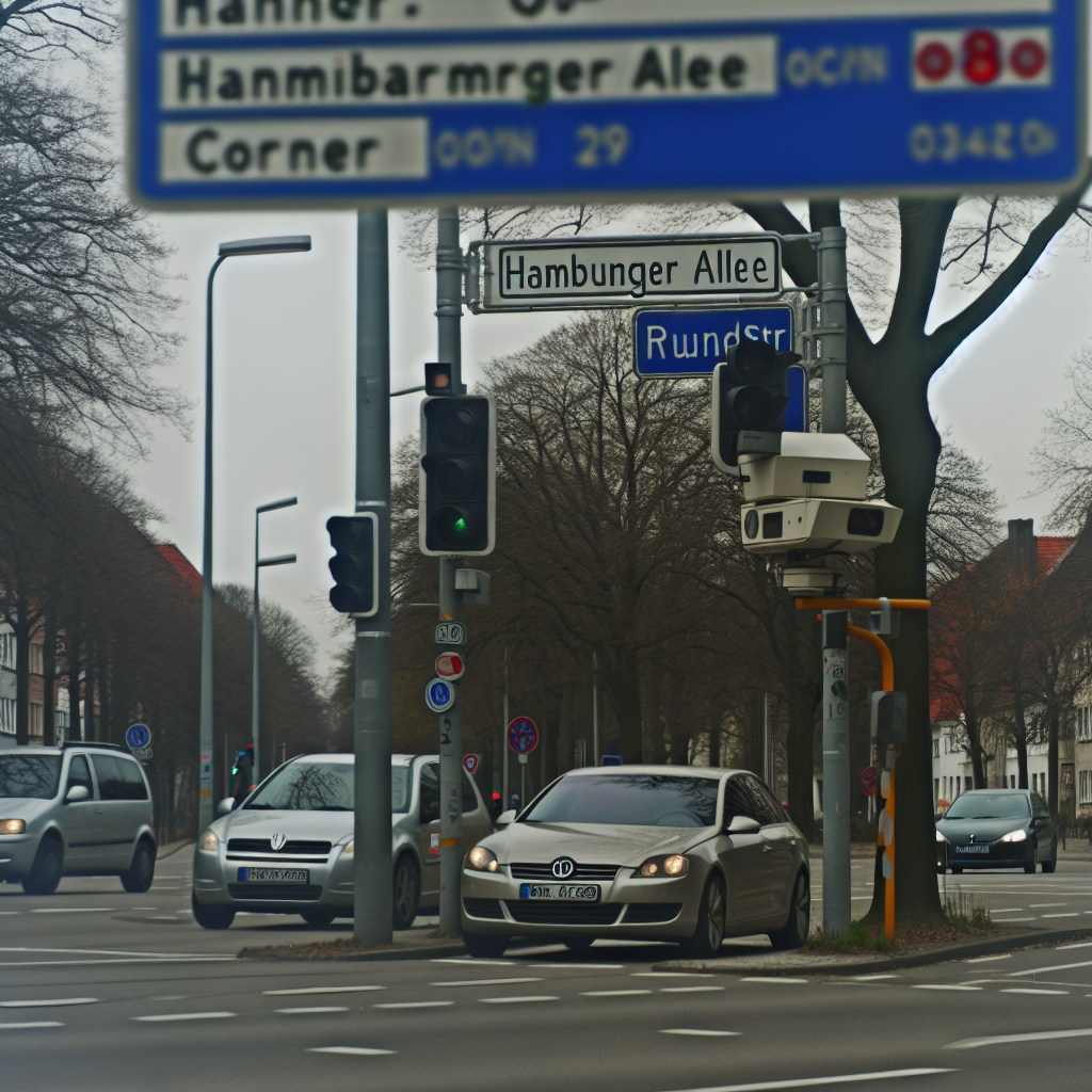 Messstelle Hannover, Hamburger Allee Ecke Rundstr.