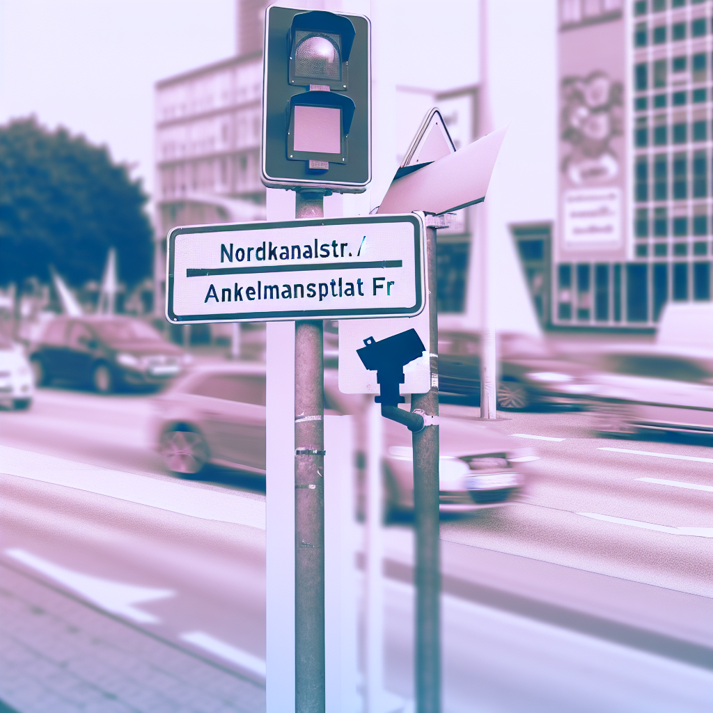 Messstelle Hamburg, Nordkanalstr. / Anckelmannsplatz FR stadtauswärts