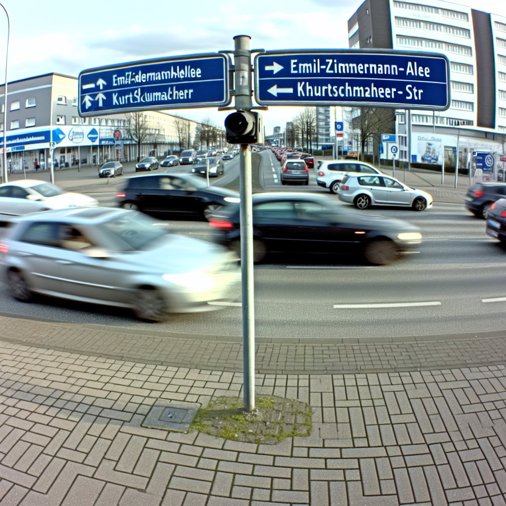 Messstelle Gelsenkirchen, Emil-Zimmermann-Allee Kurt-Schumacher-Str.