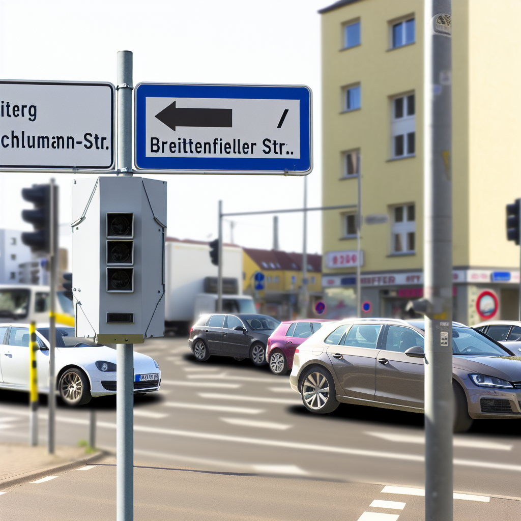 Messstelle Leipzig, Kreizung Georg-Schumann-Str. / Breitenfelder Str.