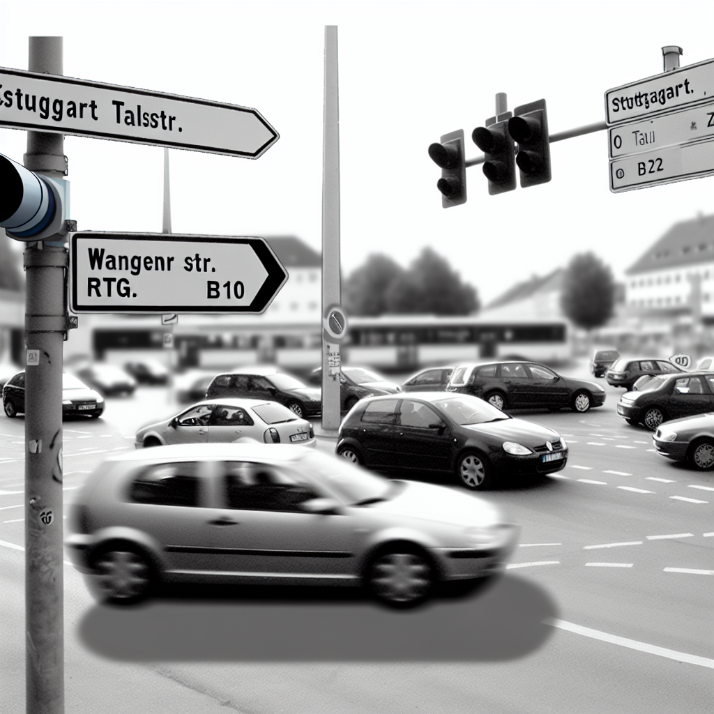Messstelle Stuttgart Talstr. / Wangener Str., Rtg. B10